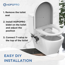 HOPOPRO installation tutorial demonstrates quick DIY setup for standard toilets