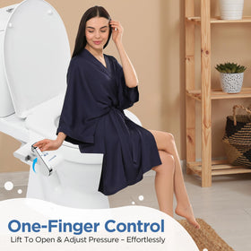 HOPOPRO bidet self-cleaning nozzles ensure quick hygiene between uses