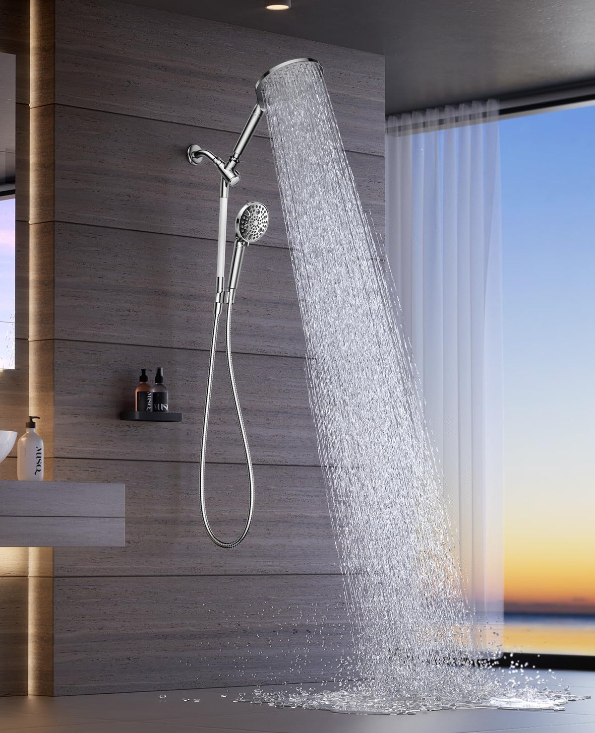 HOPOPRO chrome finish adds a modern look to your bathroom
