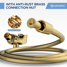 HOPOPRO chrome finish adds modern shine and corrosion resistance.