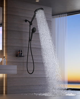 HOPOPRO handheld 7-mode head provides targeted massage and powerful rinse