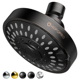 HOPOPRO five-mode showerhead with high-pressure spray for spa-like rinse
