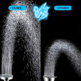 HOPOPRO high-flow rain showerhead uses 66 nozzles for steady pressure