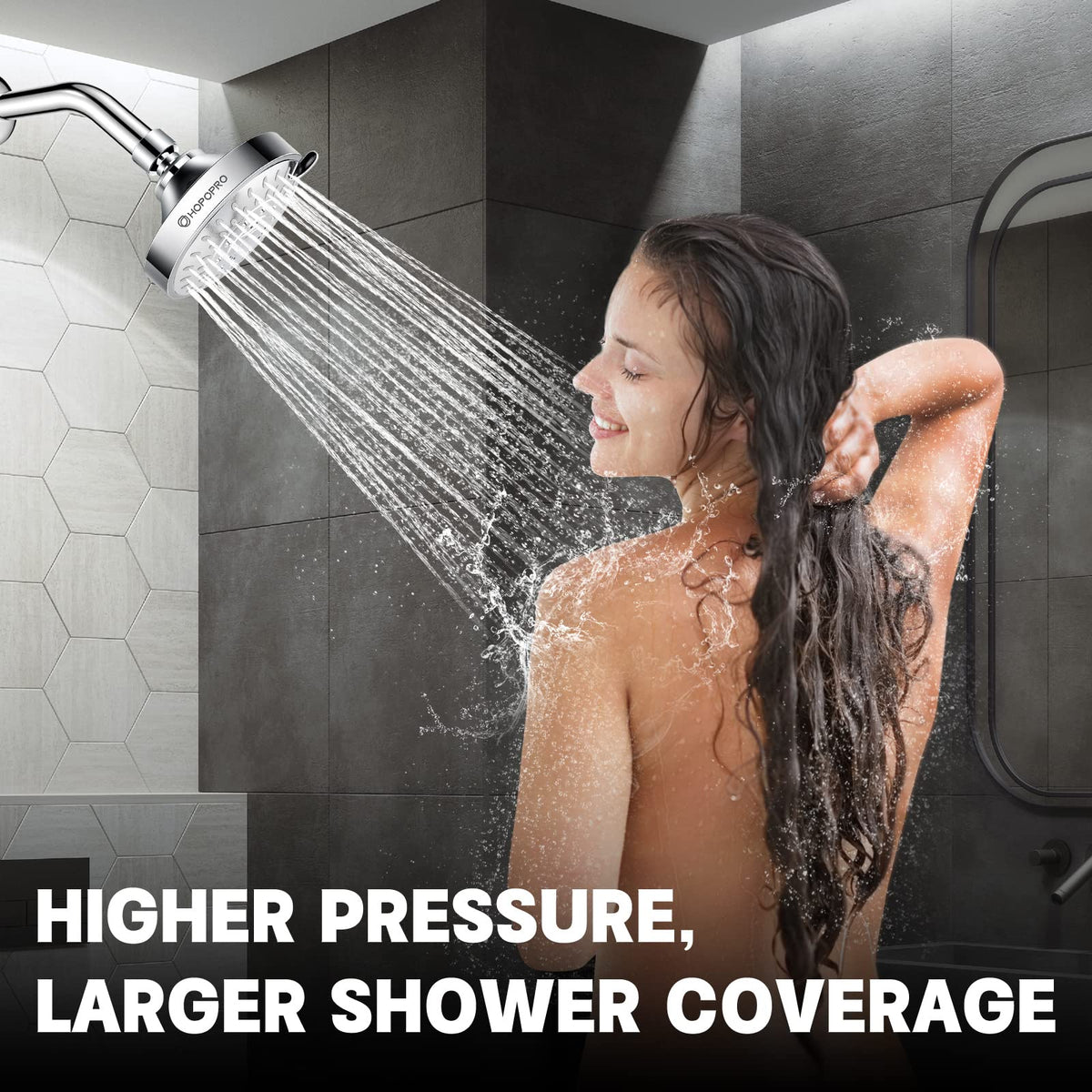 HOPOPRO tool-free installation kit enabling quick bathroom upgrade