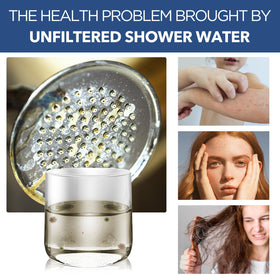 HOPOPRO two-in-one shower head with easy cartridge replacement kit