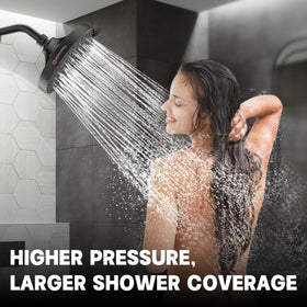HOPOPRO universal G1/2 inch thread shows easy shower arm compatibility.