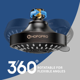 HOPOPRO universal G1/2 thread fits most shower arms