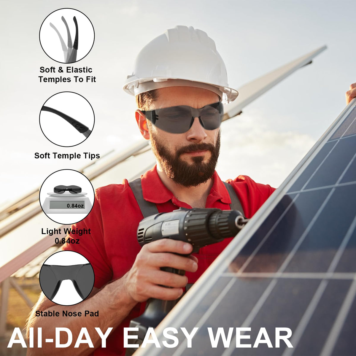 Hoqiwild UV400 protection blocks 99% of harmful rays