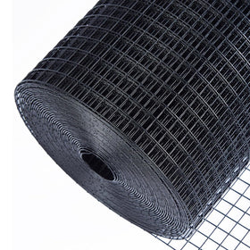 HORCH black hardware cloth half-inch mesh roll ready for durable outdoor fencing.