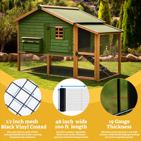 HORCH mesh installed as a garden fence application for secure areas.