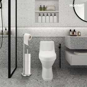 HorHer rustproof construction delivers durable use in humid bathroom environments.