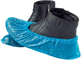 Bulk blue Horlon pack of 1000 shoe covers for economical protection