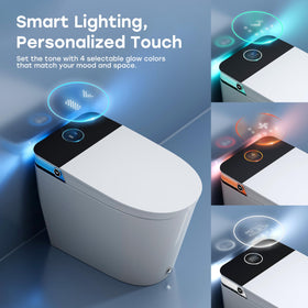 HOROW Artistic Bidet Toilet instant warm water for comfortable rinses.