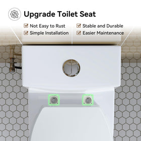 HOROW T0338W rough-in 12-inch option fits compatible bathrooms.