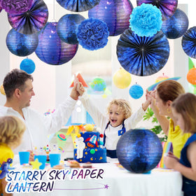 Hortsun cosmic paper fan 8-inch easy setup and lift