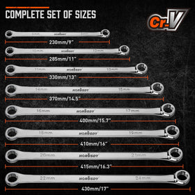 HORUSDY 15-degree offset wrench design improves engine bay access