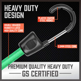 HORUSDY 18-inch cord keeps cargo secure on vehicles and trailers