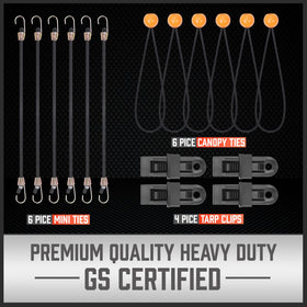 HORUSDY 24-inch cord for mid-length securing on outdoor gear