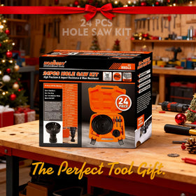HORUSDY 3-4 inch hole saw cutting edge delivers clean holes in softwood.