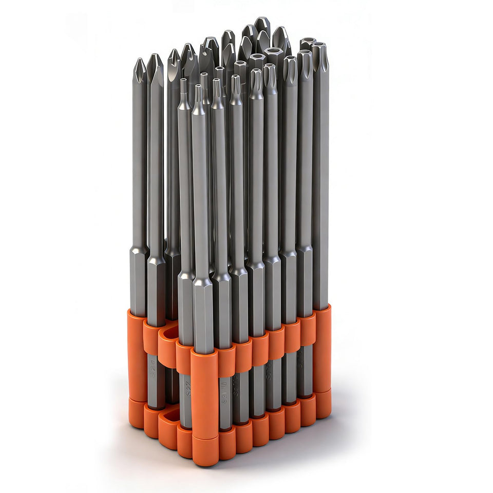 HORUSDY 32-piece bit set front view for versatile tamper-proof options in DIY projects