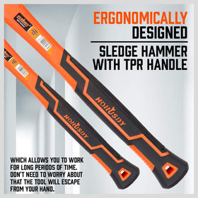 HORUSDY 5-piece hammer set 3lb cross peen versatile for metal shaping