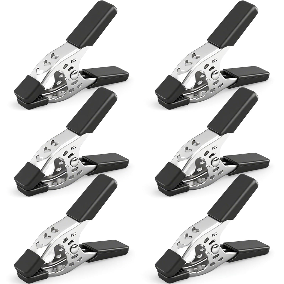 HORUSDY 6-piece clamp with 2.5 inch opening for wood glue-ups