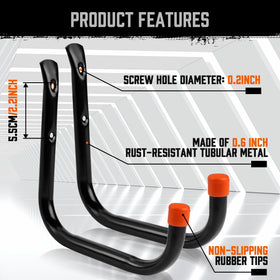 HORUSDY 8-inch hook with 30 lb capacity