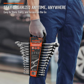 HORUSDY set ready for professional tasks and DIY projects.