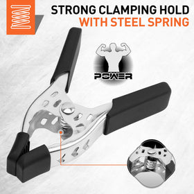 HORUSDY arc handle design provides comfortable grip during assemblies