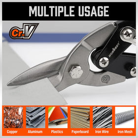 HORUSDY TPR handles offer anti-slip, comfortable grip.