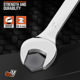 HORUSDY ball-end wrench access enables entry at 15 degrees in tight spots