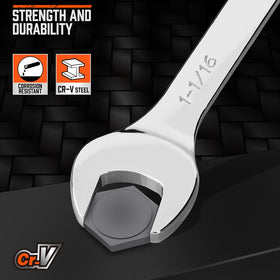 HORUSDY ball-end wrenches access tight areas at 15-degree angles.