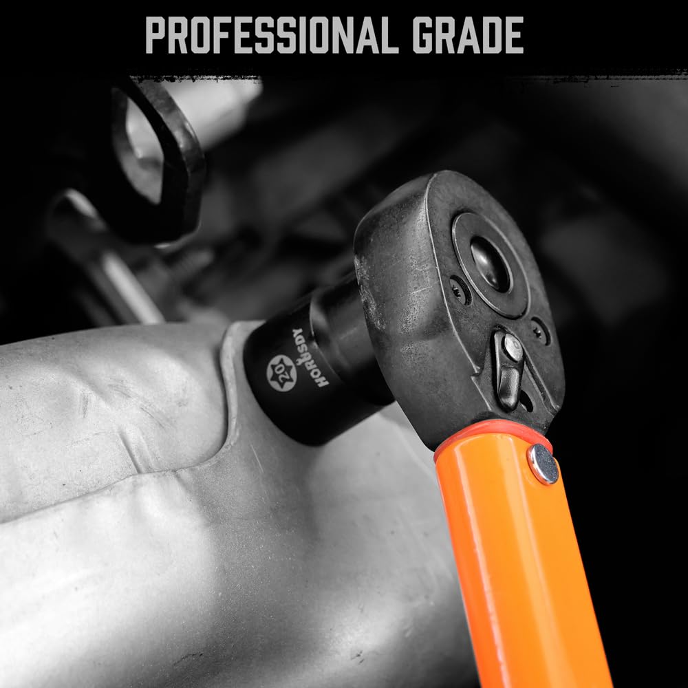 HORUSDY black phosphate finish adds corrosion resistance and a professional look.