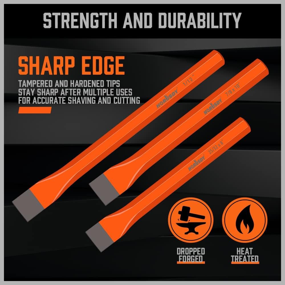 HORUSDY wide-cutting edge supports fast material removal.