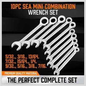 HORUSDY compact wrench case keeps tools organized and accessible.