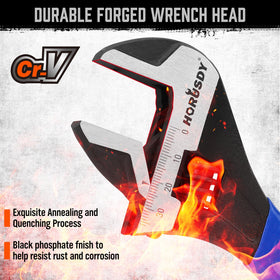 HORUSDY CR-V steel construction ensures durable daily use.