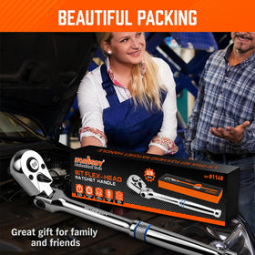 HORUSDY DIY toolkit ratchet proves reliable for home improvement tasks.