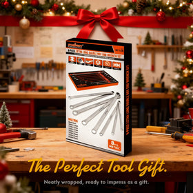 HORUSDY dual-size box-end wrenches covering 8–24 mm for versatile metric work