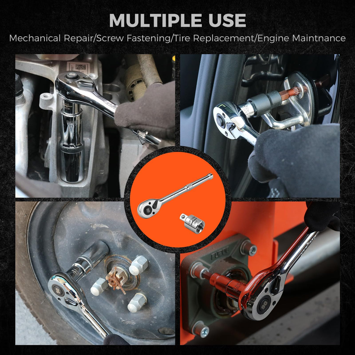 HORUSDY durable construction suited for automotive and DIY projects.
