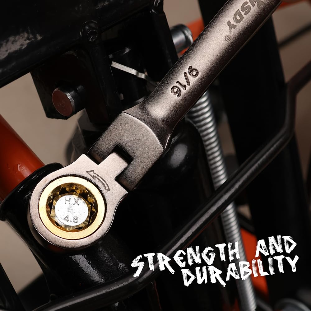 HORUSDY ergonomic handles deliver comfortable control during extended sessions
