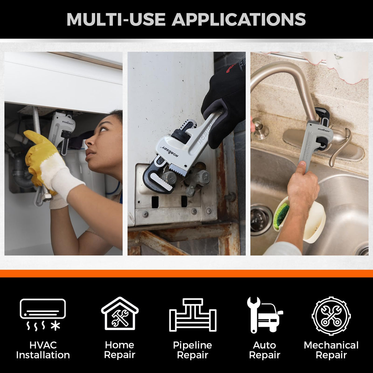 HORUSDY durable tool kit for DIY and pro use