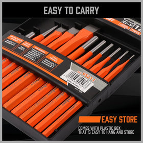 HORUSDY high-carbon set delivers dependable performance on workbench.
