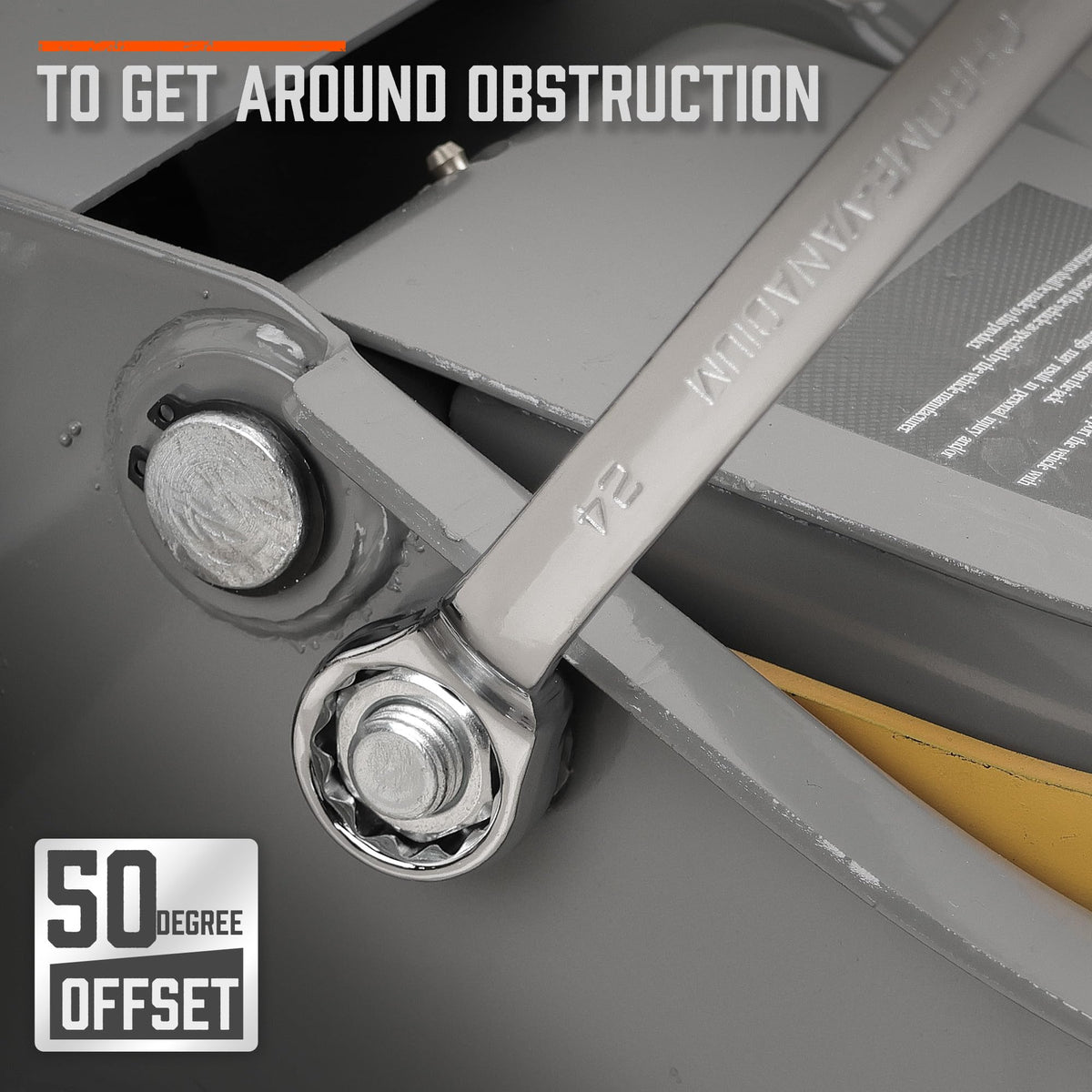 HORUSDY laser-marked metric sizes for quick identification