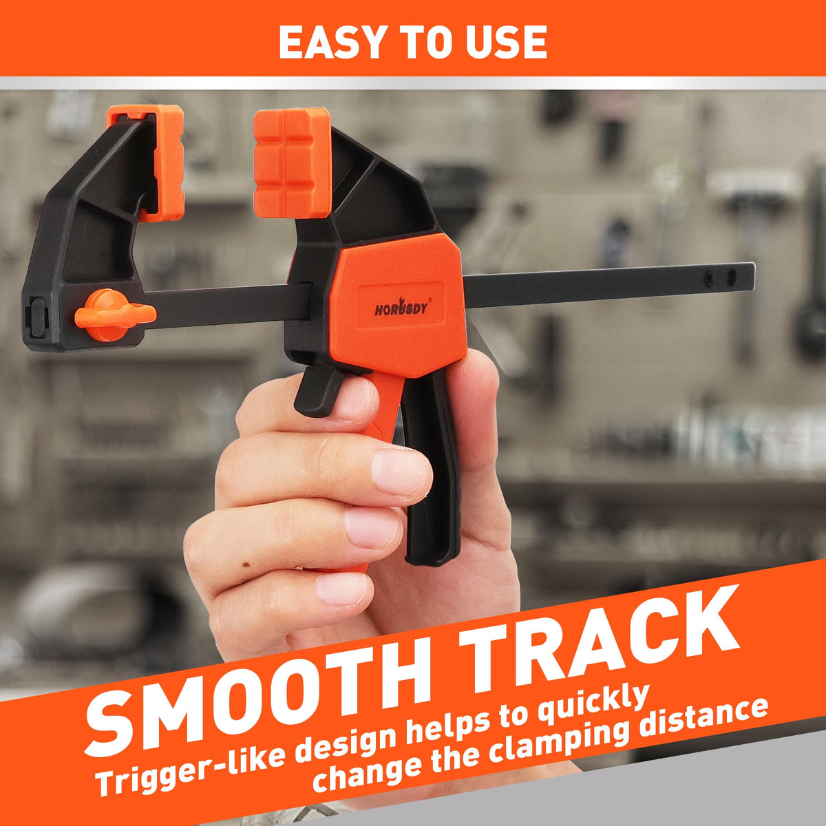 HORUSDY lightweight design supports easy use in small spaces.