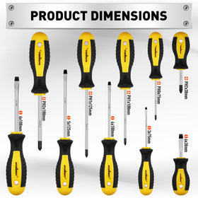 HORUSDY magnetizer demagnetizer converts tools into magnetic screw retrievers.