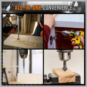 HORUSDY masonry drill bits designed for concrete and brick with strong tip endurance