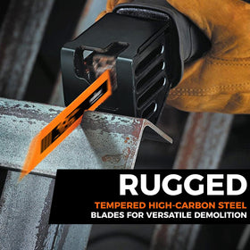 HORUSDY metal blades 8-inch with 18 TPI for cleaner metal cuts