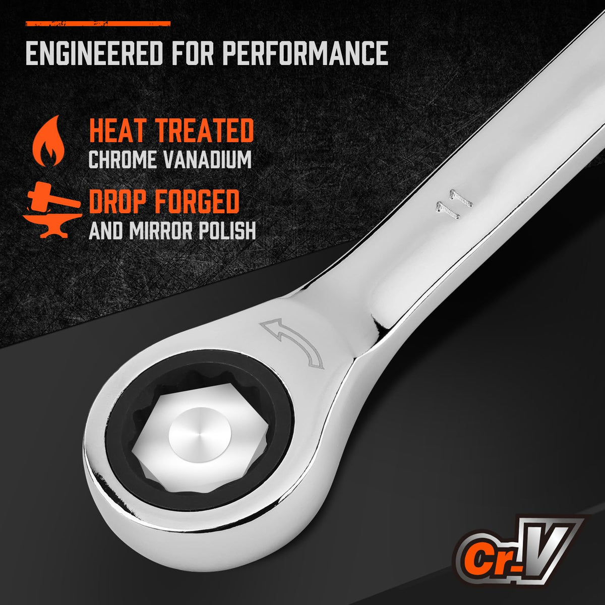 HORUSDY metric wrench set covers 6–19mm for versatile automotive work