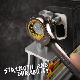 Nickel-plated HORUSDY wrenches for durability and rust resistance