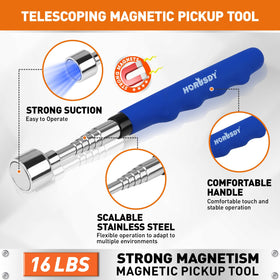 HORUSDY non-slip grip handle delivers stable control during pickups.